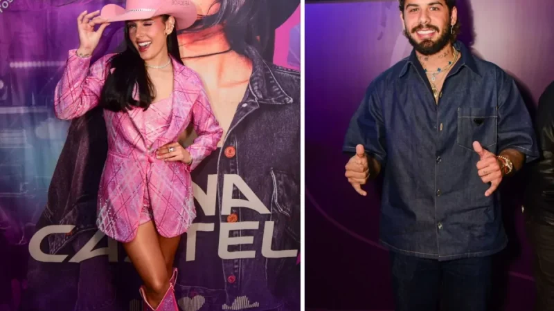 Zé Felipe vai ao show de Ana Castela em Jaguariúna e aquece rumores