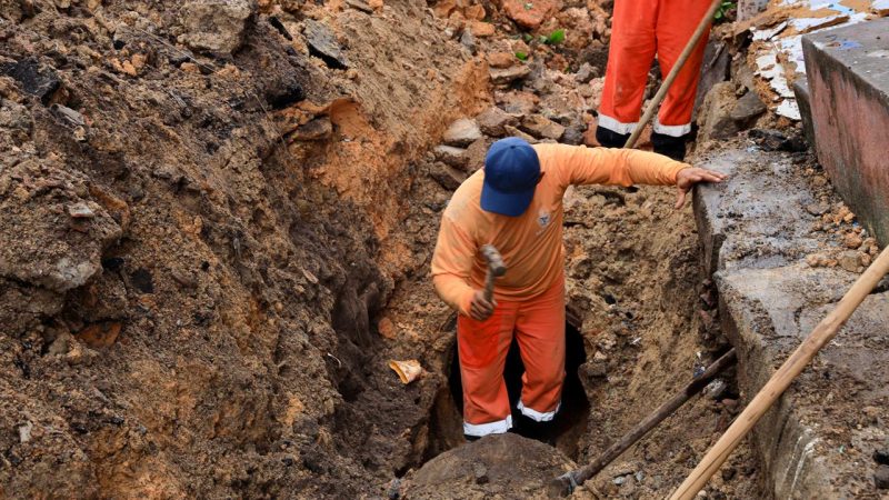 Prefeitura de Manaus moderniza sistema de drenagem profunda no bairro Coroad
