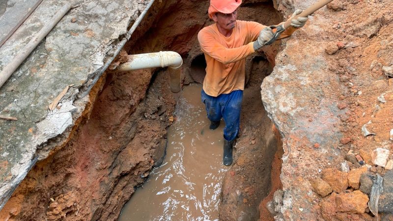 Prefeitura de Manaus reforça sistema de drenagem e garante mais segurança a moradores do Santo Antônio