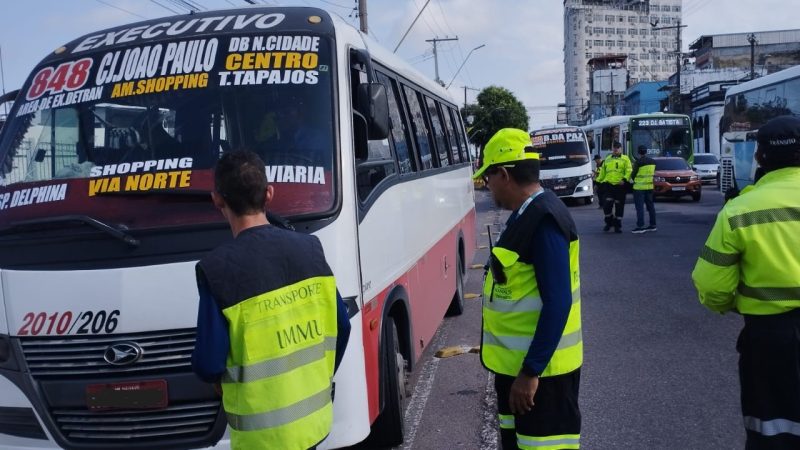 Prefeitura de Manaus combate transporte irregular no Centro