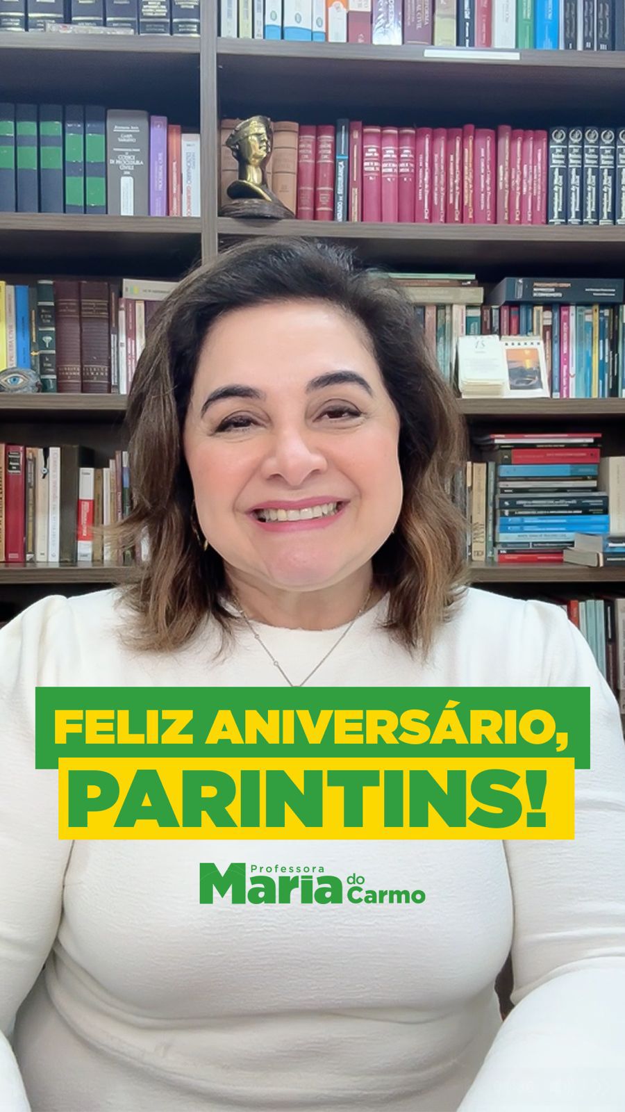 Professora Maria do Carmo comemora 173 anos de Parintins com conquistas significativas à população