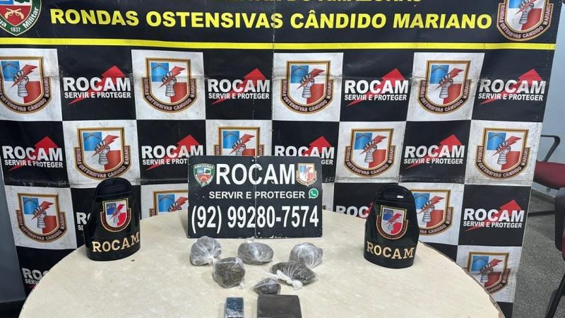 Polícia Militar do Amazonas captura dois foragidos da Justiça pelos crimes de homicídio, roubo e tráfico de drogas