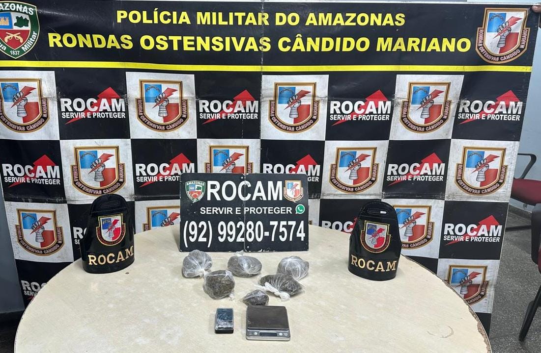 Polícia Militar do Amazonas captura dois foragidos da Justiça pelos crimes de homicídio, roubo e tráfico de drogas