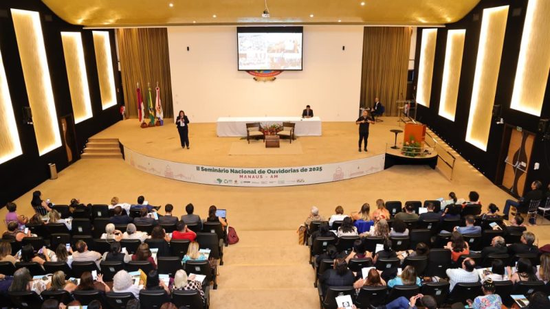 TCE-AM participa de painel sobre governança climática no II Seminário Nacional de Ouvidorias Públicas