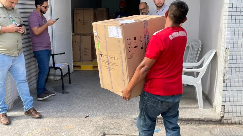 Complexo Hospitalar Sul recebe equipamentos de ponta para o 28 de Agosto e Instituto Dona Lindu