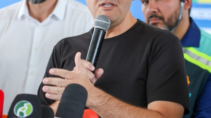 Vice-prefeito Renato Junior realiza entrega da primeira etapa da Estação de Tratamento de Esgoto Raiz