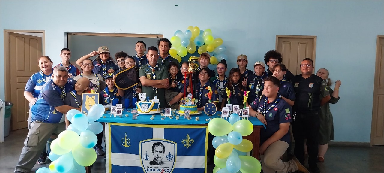 Grupo Escoteiro de Manaus realiza tarde escoteira e abre inscrições para crianças, jovens e adolescentes e adultos que queiram fazer parte do escotismo