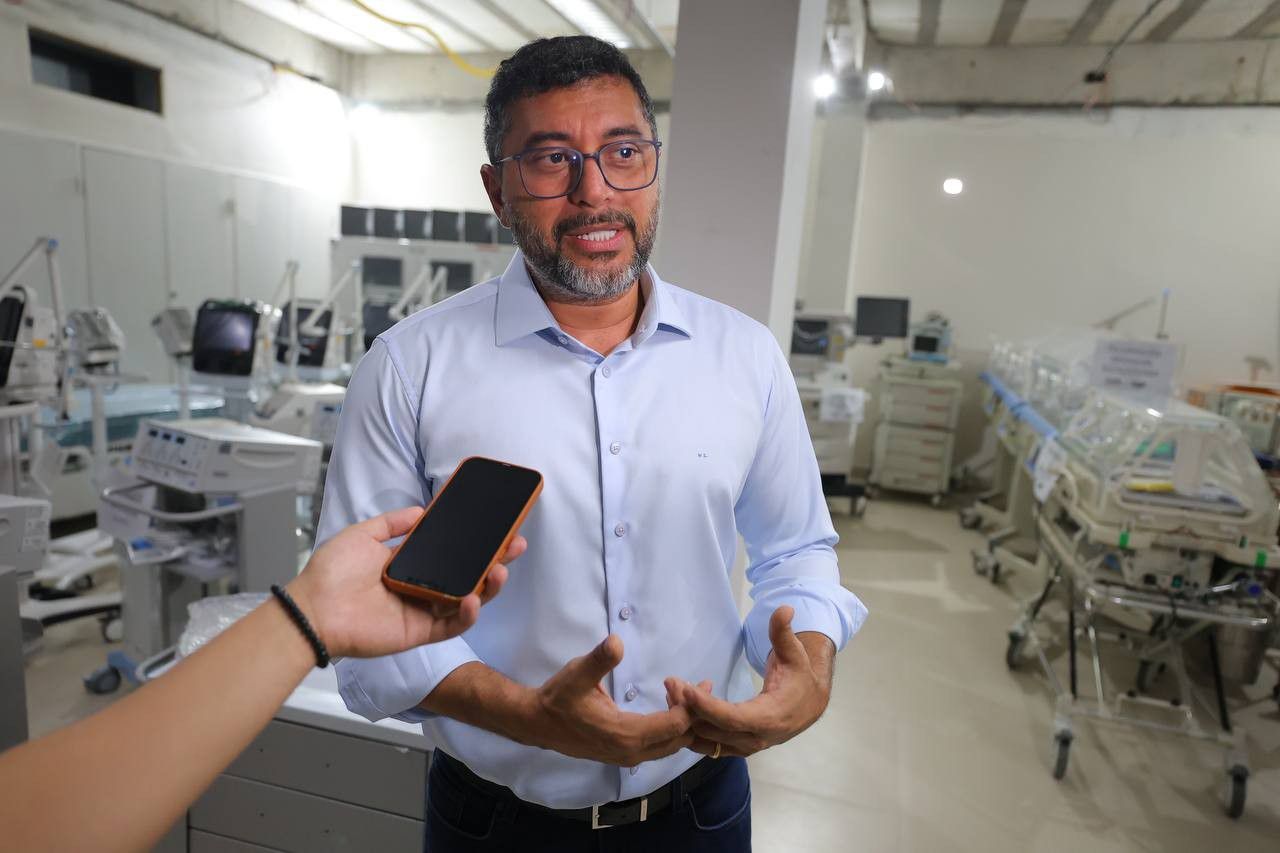 Governador Wilson Lima vistoria equipamentos e obras no Complexo Hospitalar Sul