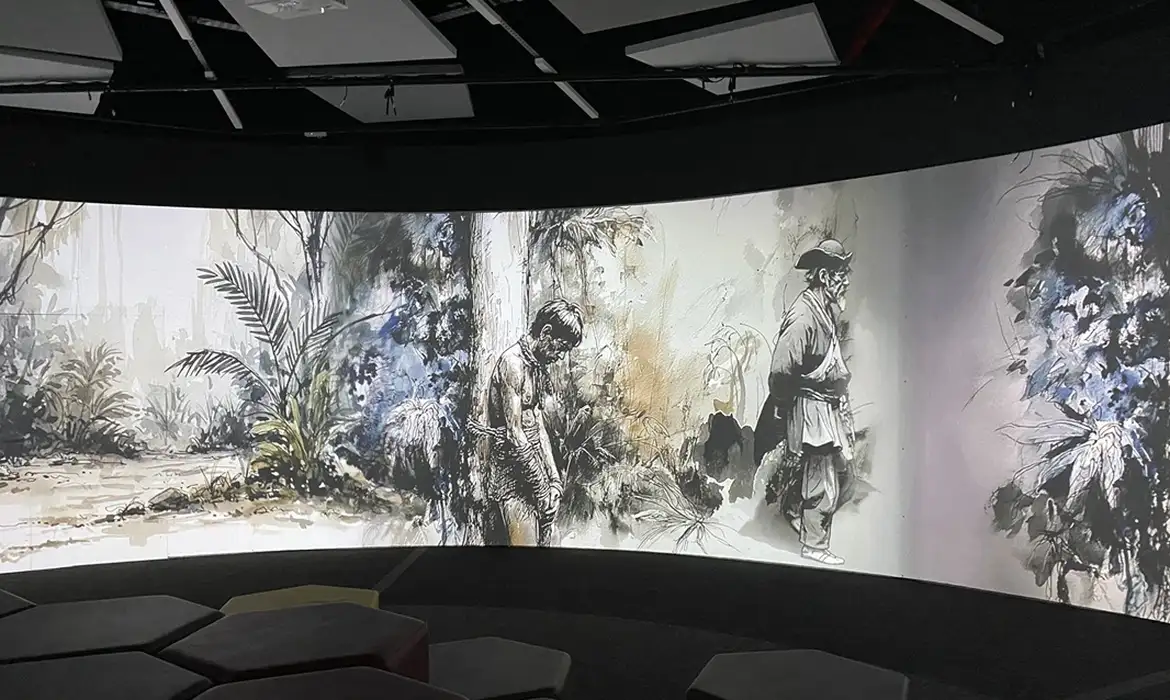 Exposição imersiva revela memória do povo Mura, originário da Amazônia