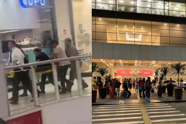 Homem é baleado e morre na frente de shopping em Manaus