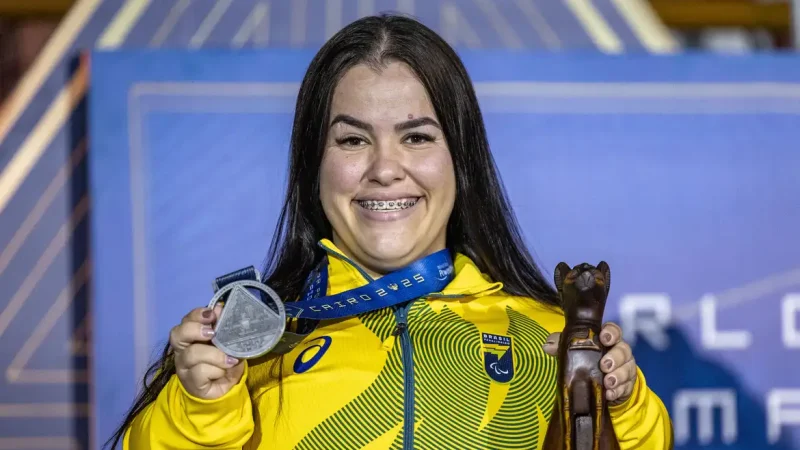 Mariana D’Andrea conquista prata no Mundial de Halterofilismo