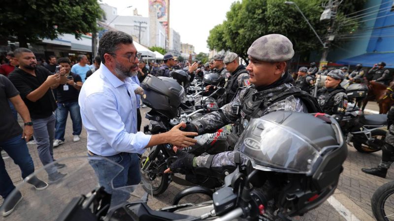 Governador Wilson Lima lança Operação Natal Mais Seguro 2025 com reforço de 500 alunos soldados nas ruas de Manaus