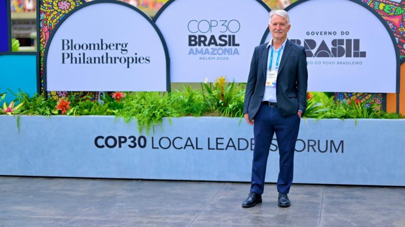 Prefeitura de Manaus destaca ações de adaptação climática e restauração urbana em painéis do C40 e FNP
