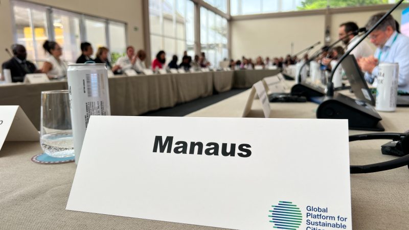Prefeitura de Manaus encerra participação no C40 e FNP e reforça integração entre florestas, cidades e pessoas durante o Pacto Canopy