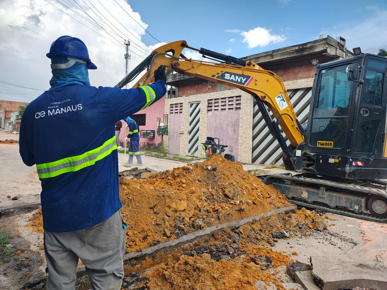 Águas de Manaus divulga cronograma semanal de obras de esgoto; confira