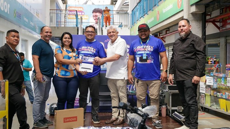 Prefeitura realiza sorteio da campanha ‘Especial Dia das Crianças’ nos centros de compras populares nesta sexta-feira