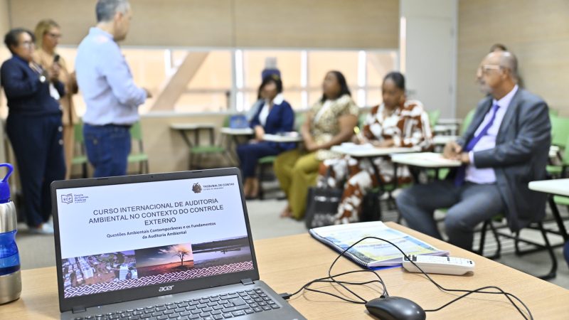 Curso internacional une TCE-AM e Angola em troca de práticas de auditoria ambiental