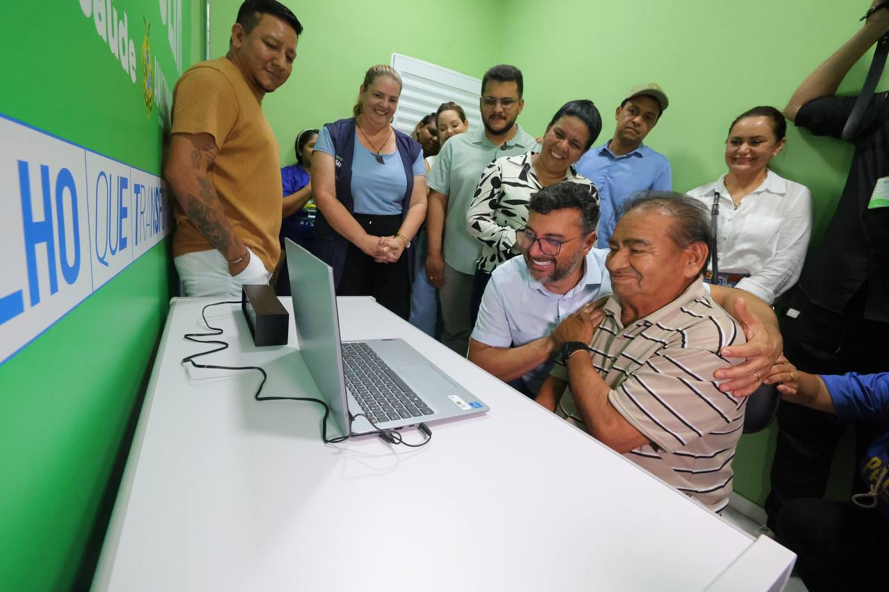 Governador Wilson Lima inaugura estrutura de Telessaúde em Nova Olinda do Norte e amplia acesso à saúde digital no município