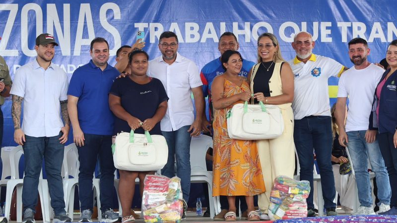 Governador Wilson Lima realiza entregas para os setores primário e social e no Médio Solimões