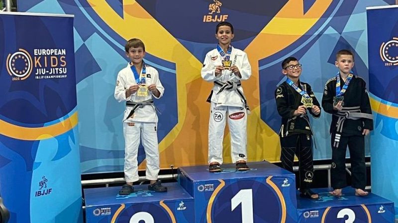 Jovem talento nos tatames: Aluno do CMPM conquista títulos internacionais e se firma como prodígio no jiu-jitsu