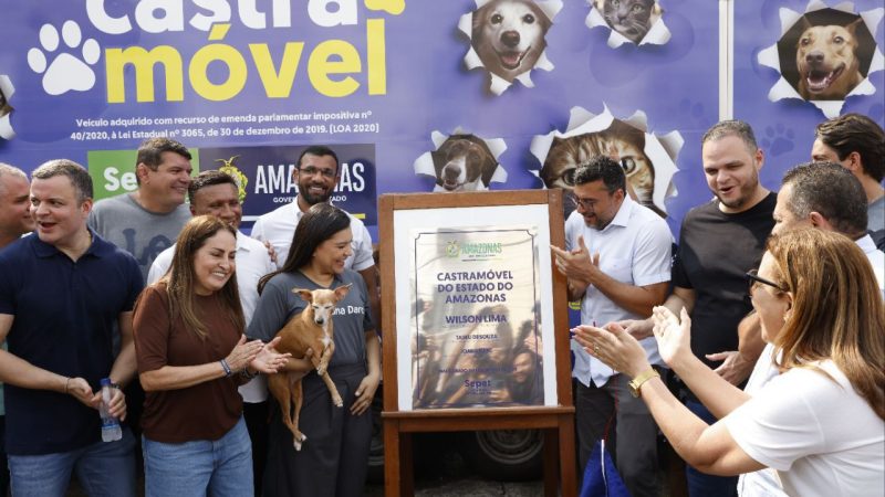 Governador Wilson Lima inaugura nova unidade do Castramóvel durante a 27ª edição do Governo Presente, no Viver Melhor