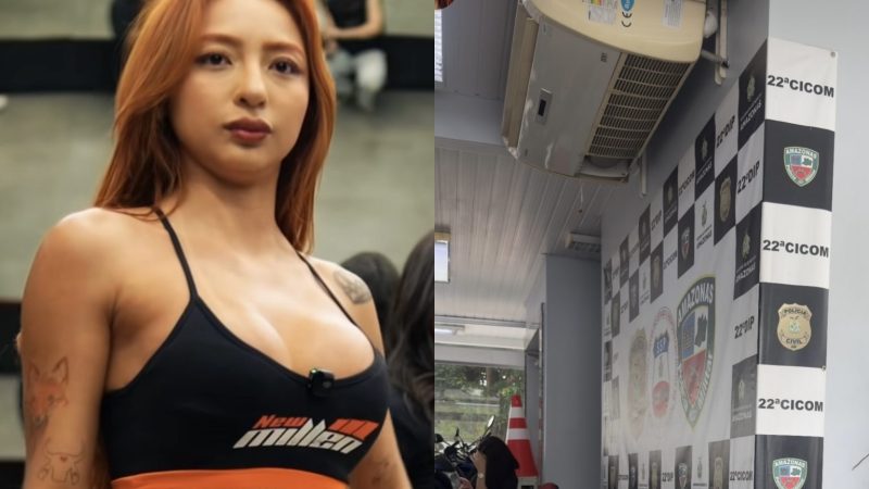 Ruivinha de Marte posta foto em delegacia de Manaus: “Mais uma vez eu tentei”