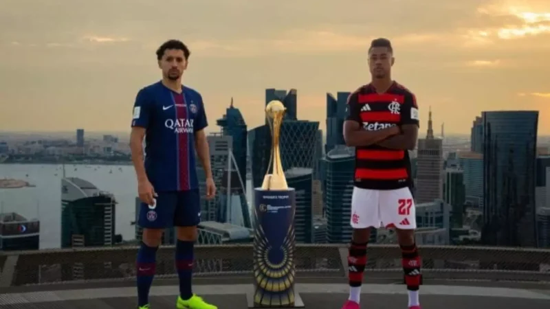 Flamengo e PSG se enfrentam pelo Mundial
