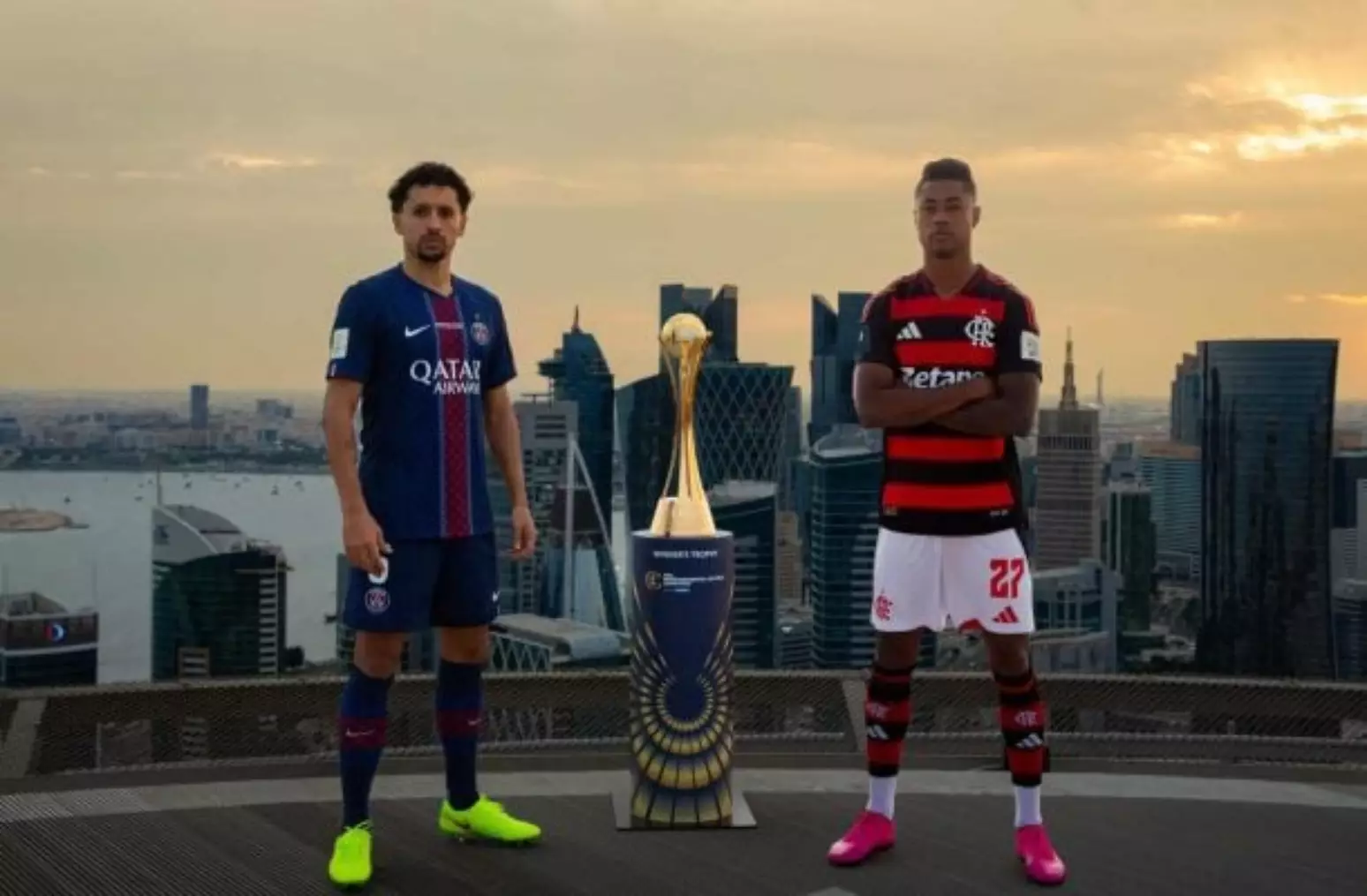 Flamengo e PSG se enfrentam pelo Mundial
