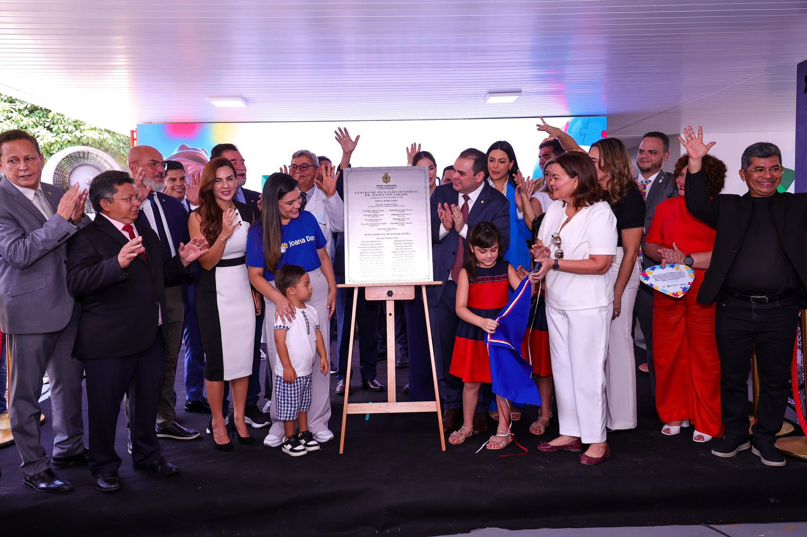 Presidente Roberto Cidade inaugura na Aleam um dos maiores centros de atendimento a pessoas com TEA do país