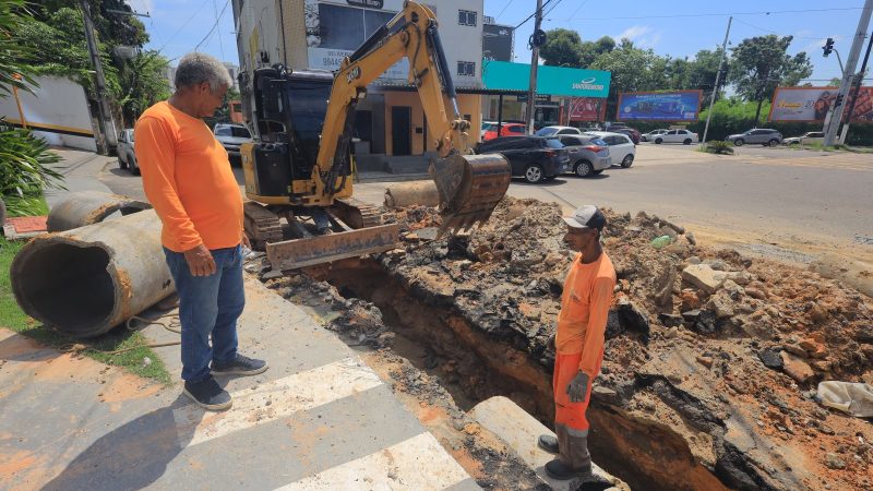 Prefeitura de Manaus moderniza drenagem profunda no bairro Adrianópolis e reforça ações contra alagamentos
