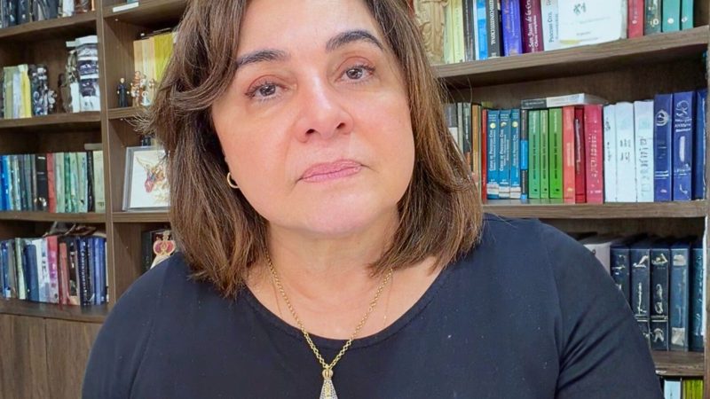 Pré-candidata ao governo, Professora Maria do Carmo se posiciona e cobra penas mais duras contra o feminicídio