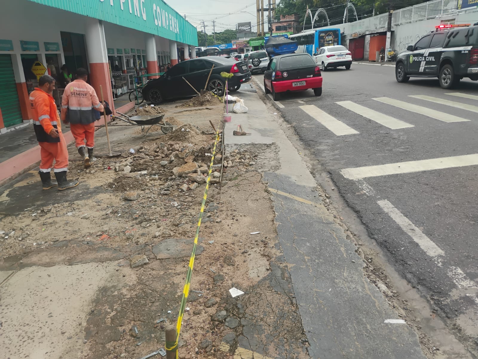 Prefeitura de Manaus intensifica revitalização de drenagem no bairro Compensa 2 e reforça infraestrutura da zona Oeste