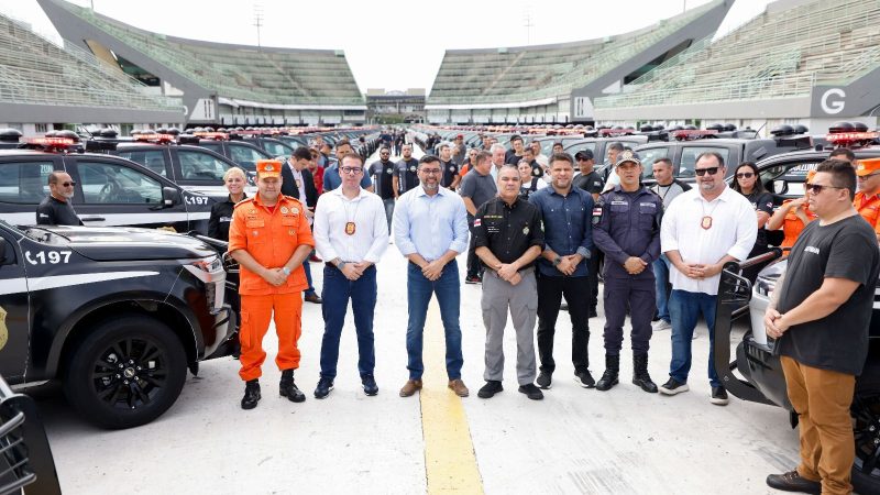 Governador Wilson Lima entrega 132 novas viaturas para a Polícia Civil e reforça modernização da segurança pública no Amazonas
