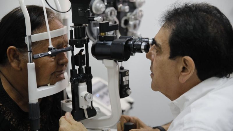 Governador Wilson Lima vistoria mutirão de cirurgias de catarata do Opera+ Amazonas em Manacapuru