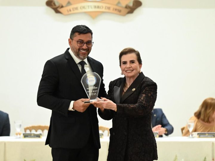 Governador Wilson Lima recebe Selo Diamante e coloca o Amazonas em 1º lugar do Brasil em transparência pública