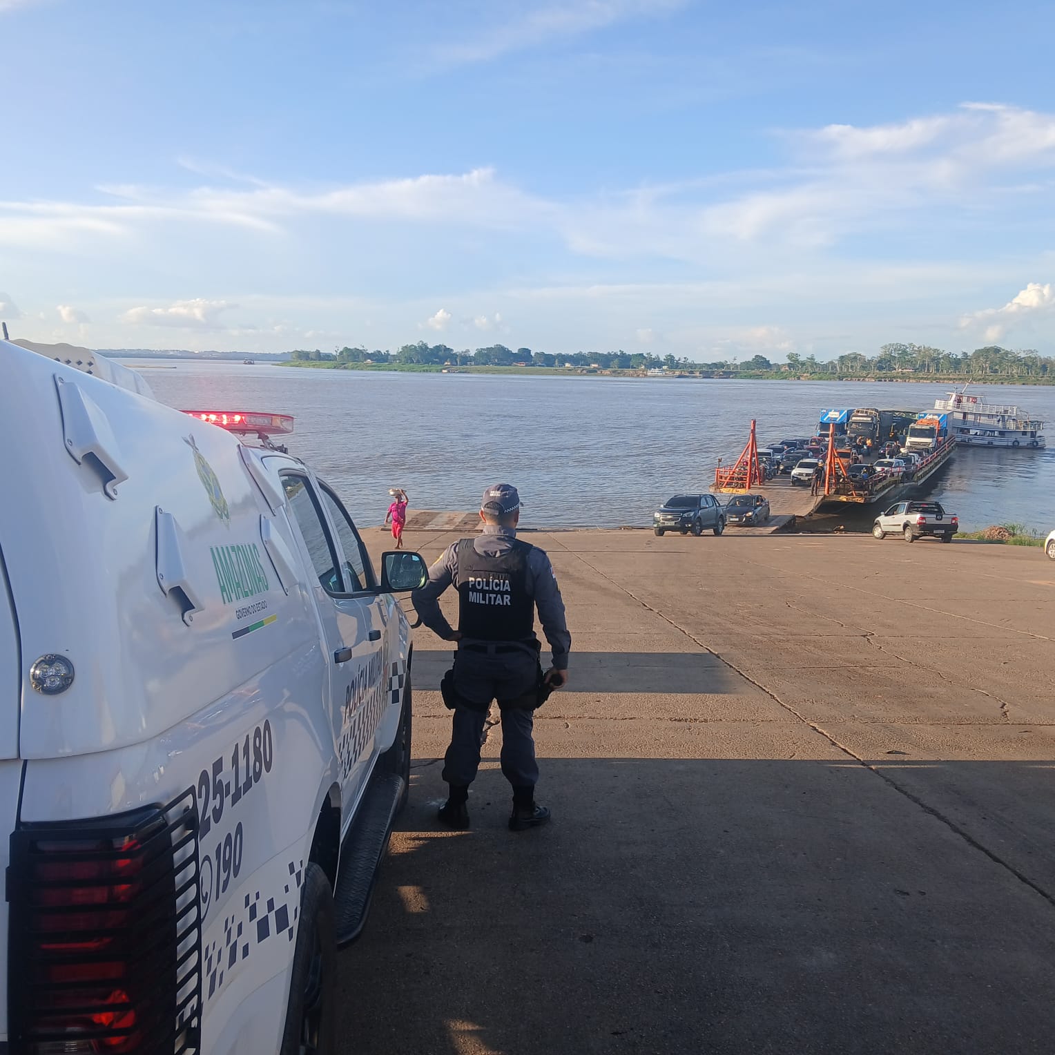 Em Manicoré, Polícia Militar do Amazonas prende homem que golpeou vítima em confraternização