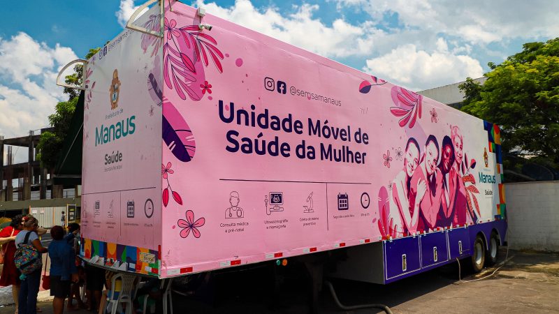 Unidade Móvel de Saúde da Mulher da prefeitura atende em nova localização na zona rural
