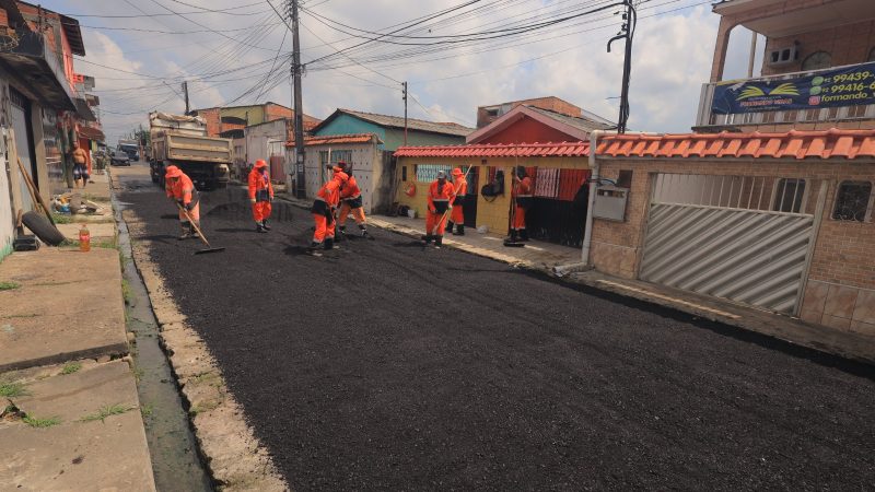Prefeitura de Manaus amplia investimentos em asfalto e mobilidade urbana ao longo de 2025