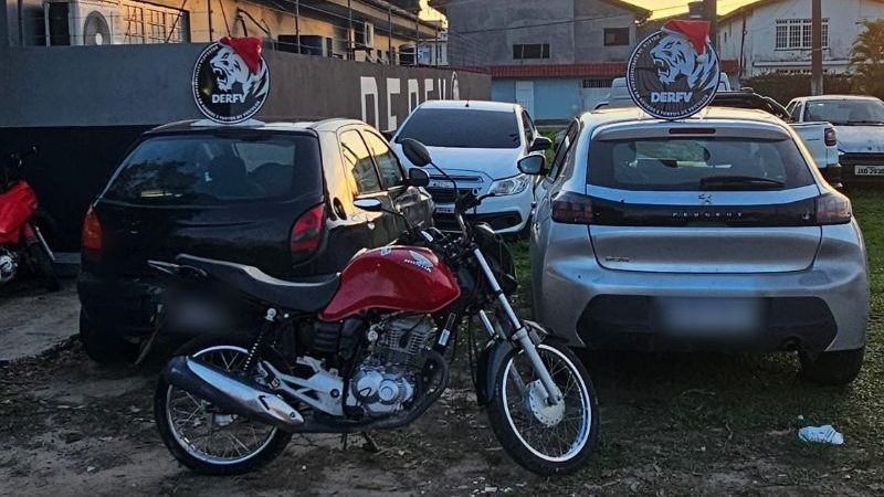 Quatro homens são presos por roubo de 8 motos em depósito da Polícia Civil