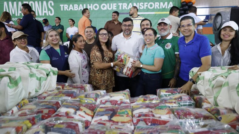 Em Rio Preto da Eva, Governo do Amazonas destina 9 toneladas de alimentos e 100 kits bebê