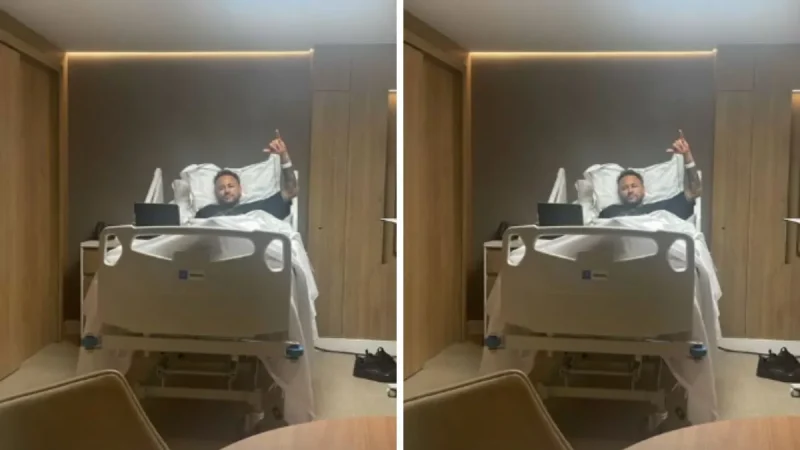 Cirurgia de Neymar é bem sucedida e ele tem previsão de alta