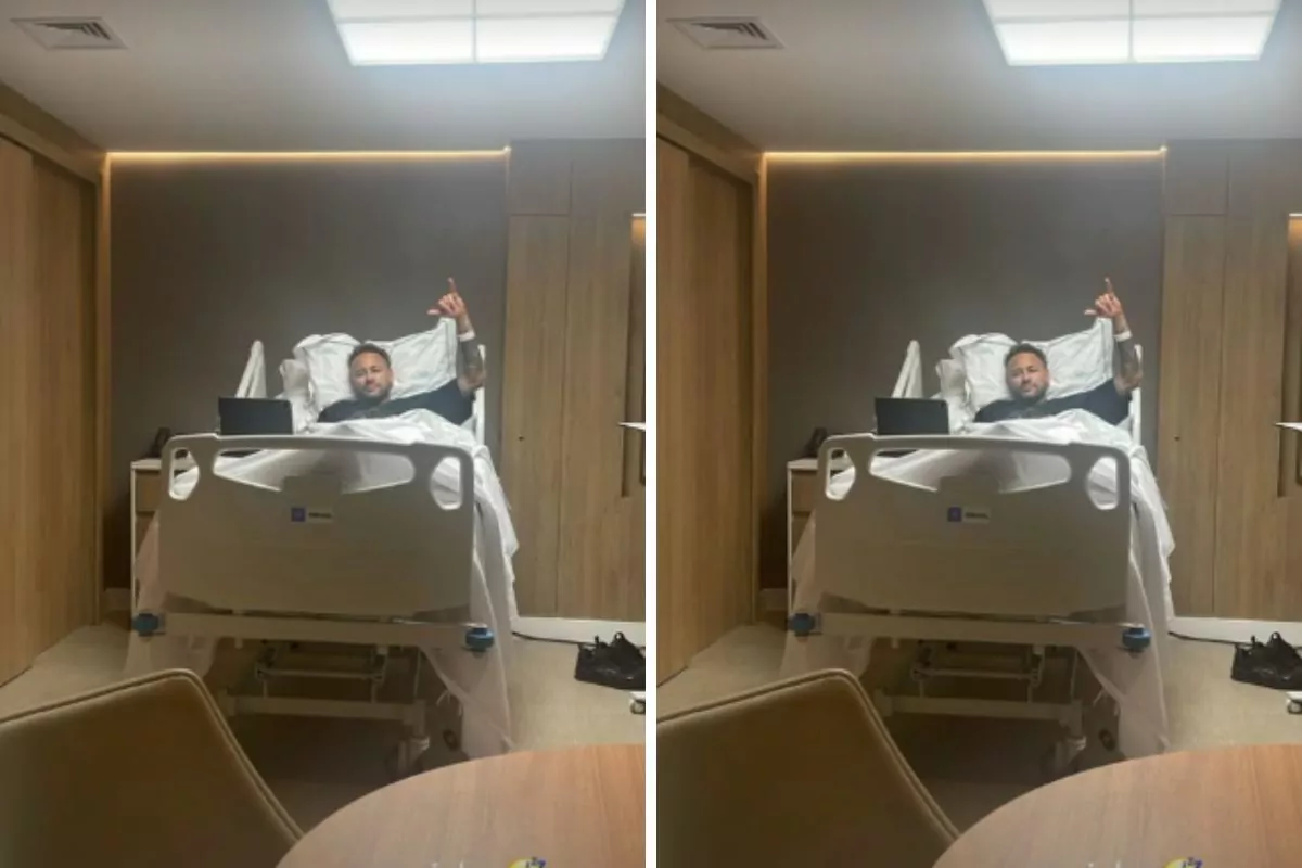 Cirurgia de Neymar é bem sucedida e ele tem previsão de alta