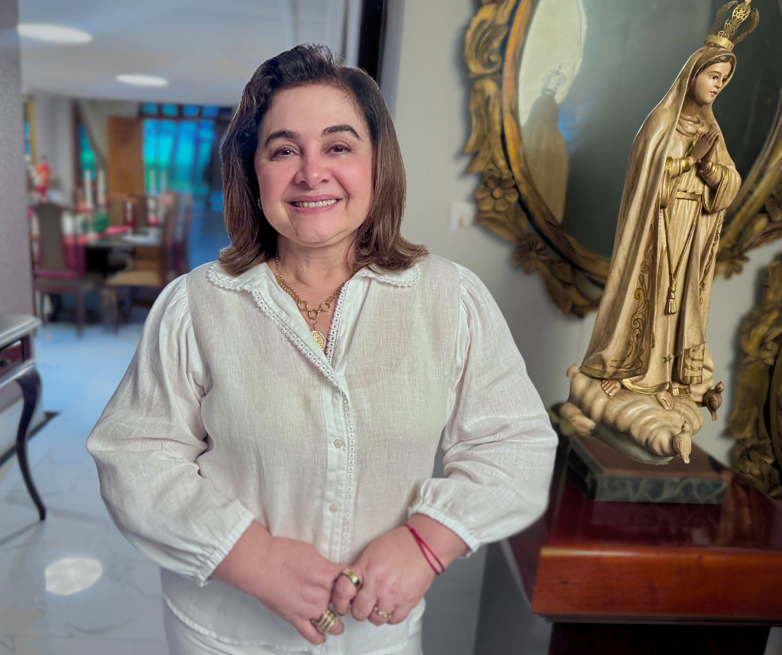 Pré-candidata ao governo, Professora Maria do Carmo fala de fé e união para enfrentar desafios do Amazonas
