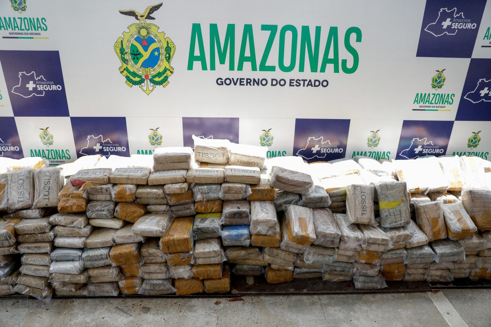 Apreensão recorde: Polícia Militar do Amazonas retira de circulação 28 toneladas de drogas em 202