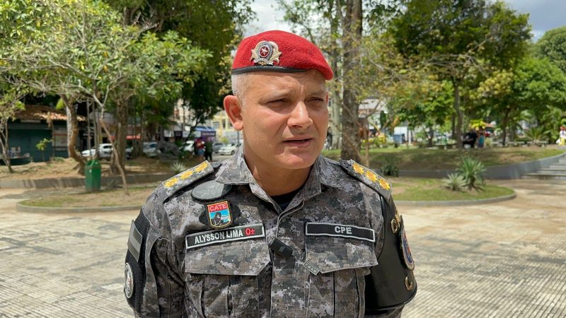 Polícia Militar do Amazonas intensifica policiamento montado no Centro de Manaus