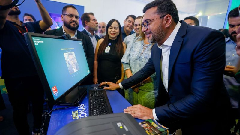 Durante Expo Saúde Amazonas, governador Wilson Lima lança Portal Saúde AM em Tempo Real