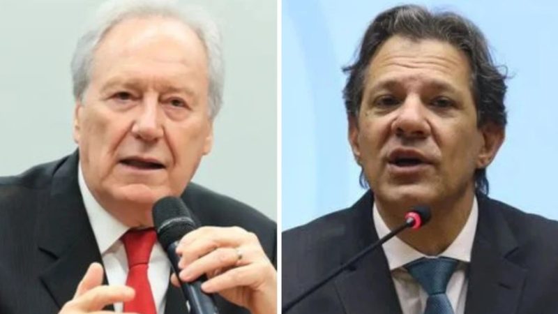 Ministros Ricardo Lewandowski e Fernando Haddad comunicam saída do Governo Lula