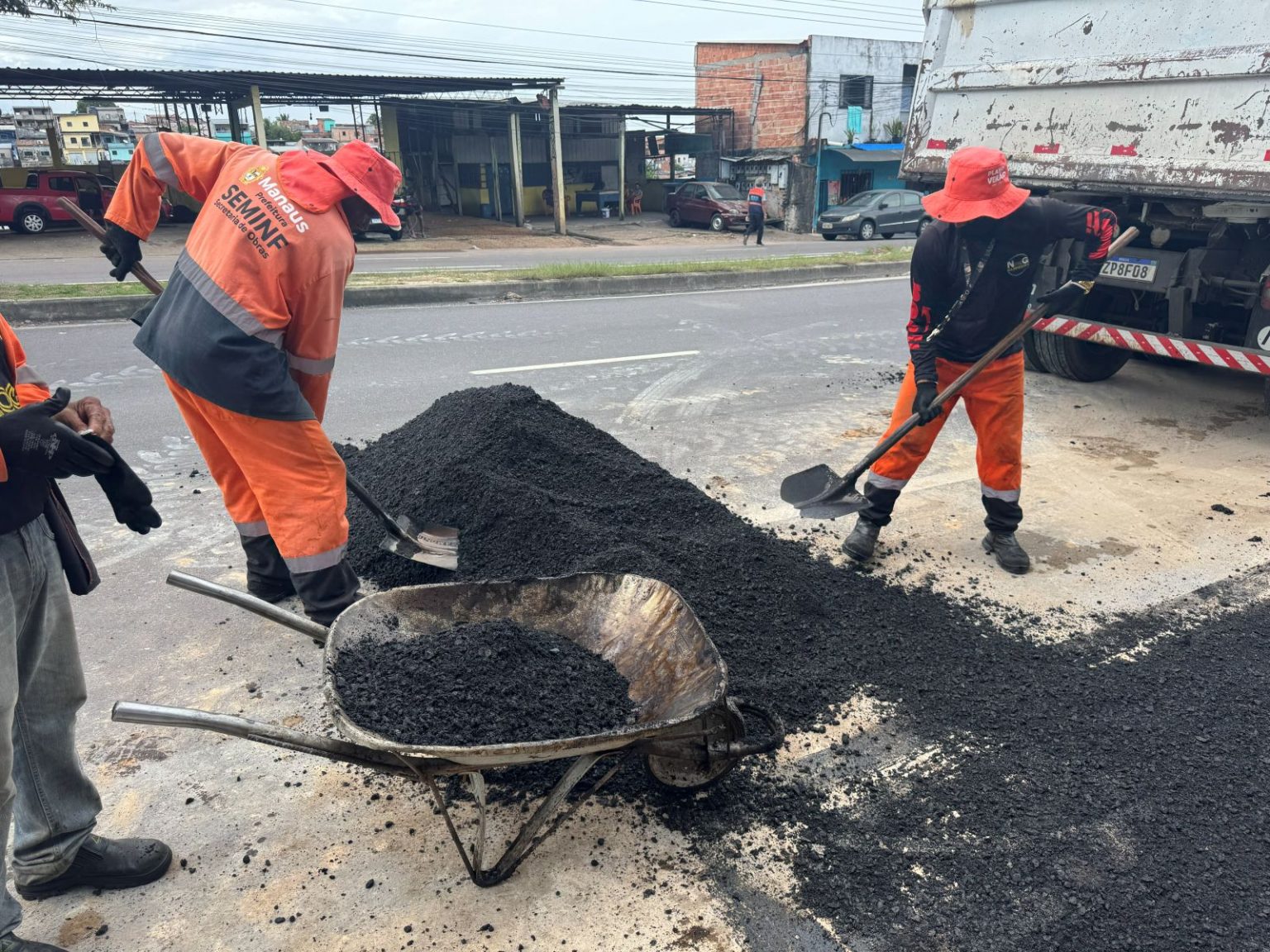 Prefeitura de Manaus revitaliza grandes avenidas na zona Leste da capital