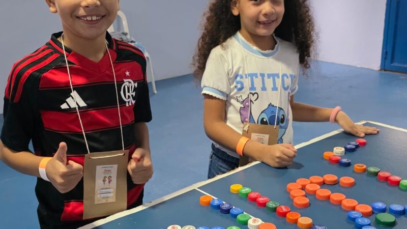 Colônia de férias no ‘Quintal do Parque’ promove arte, sustentabilidade e integração familiar