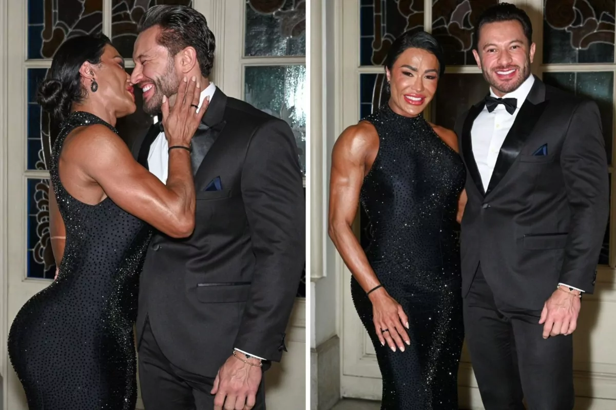 Gracyanne Barbosa surge aos beijos com novo namorado